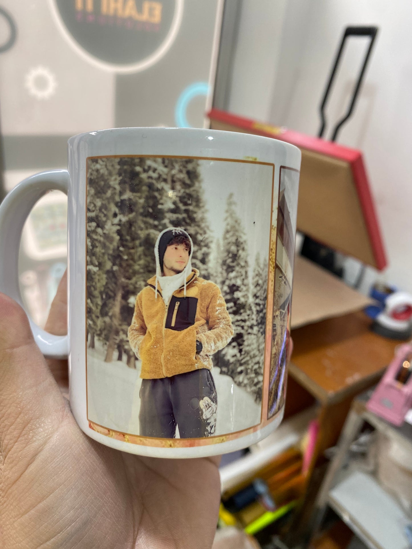 Customized White Mugs