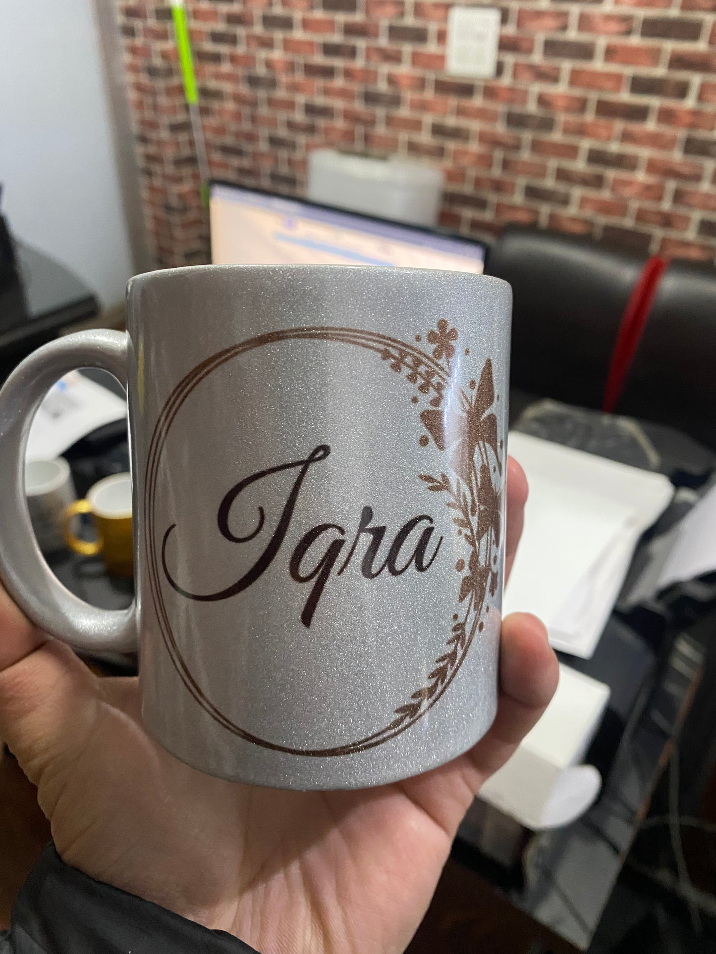 Customized Silver Mugs