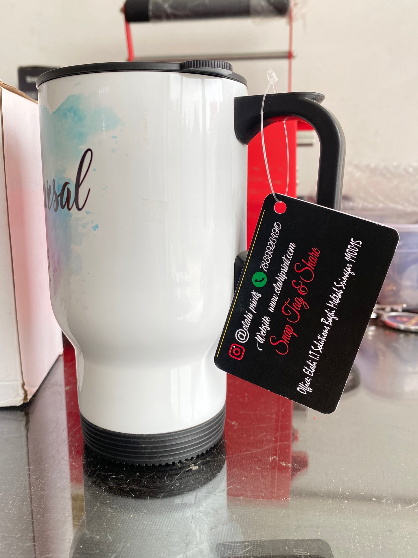 Travel Steel Mug