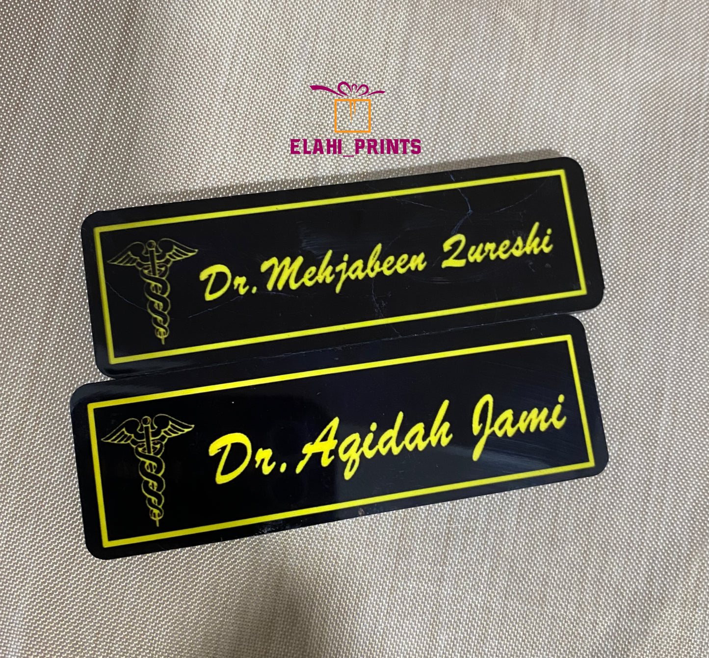 Customized Name Badge