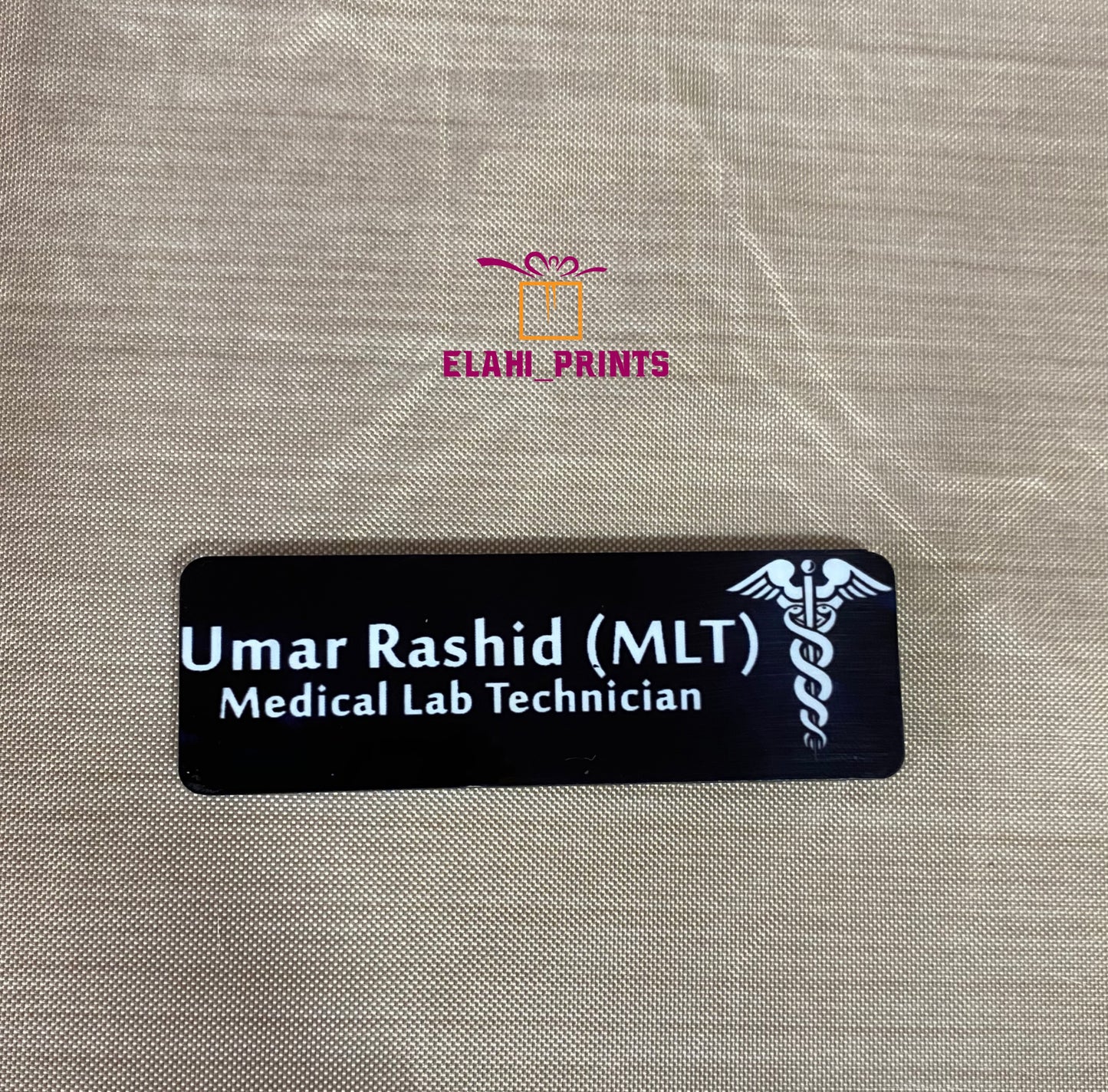 Customized Name Badge