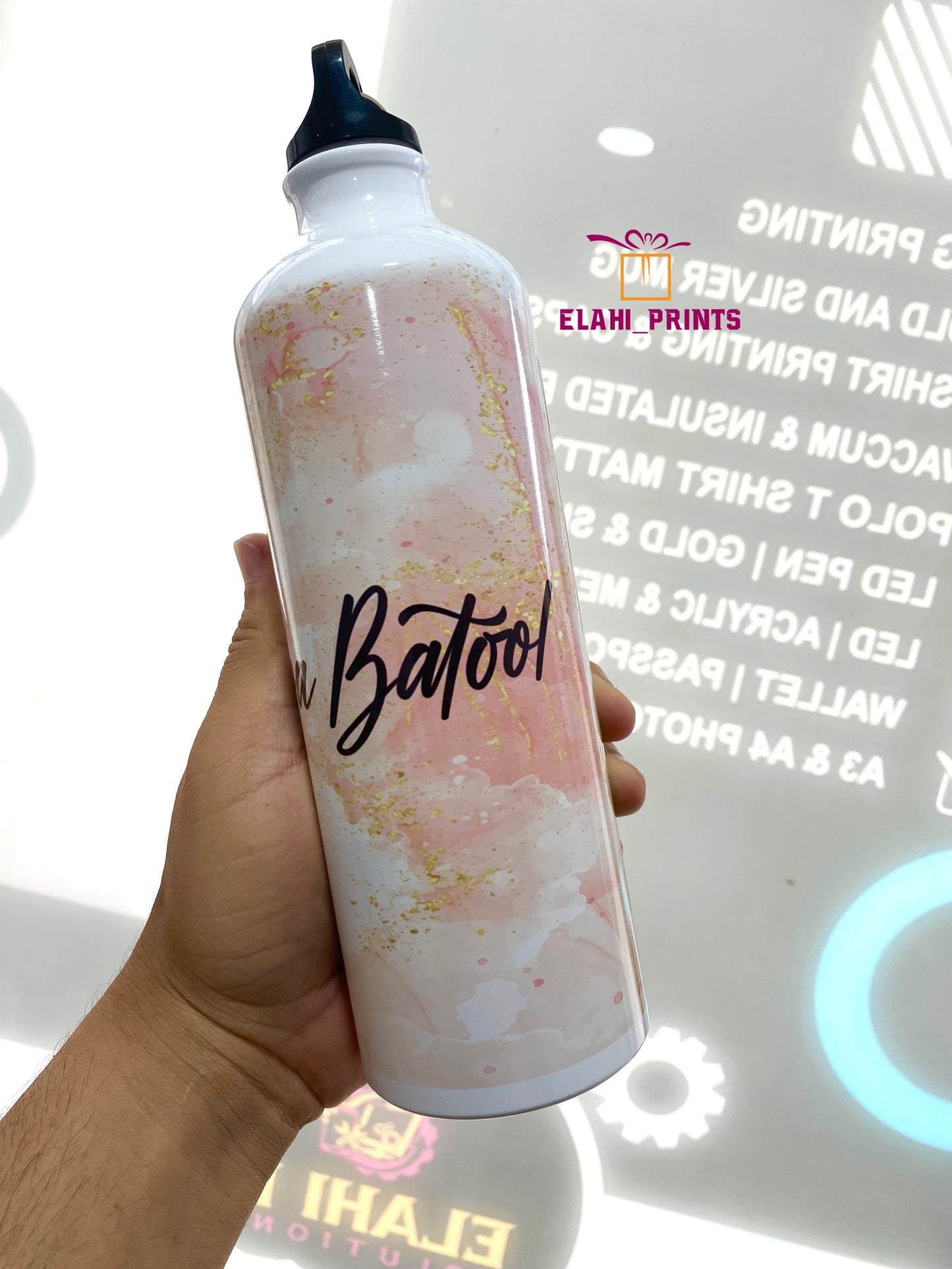 White Tumbler Bottles 750ml