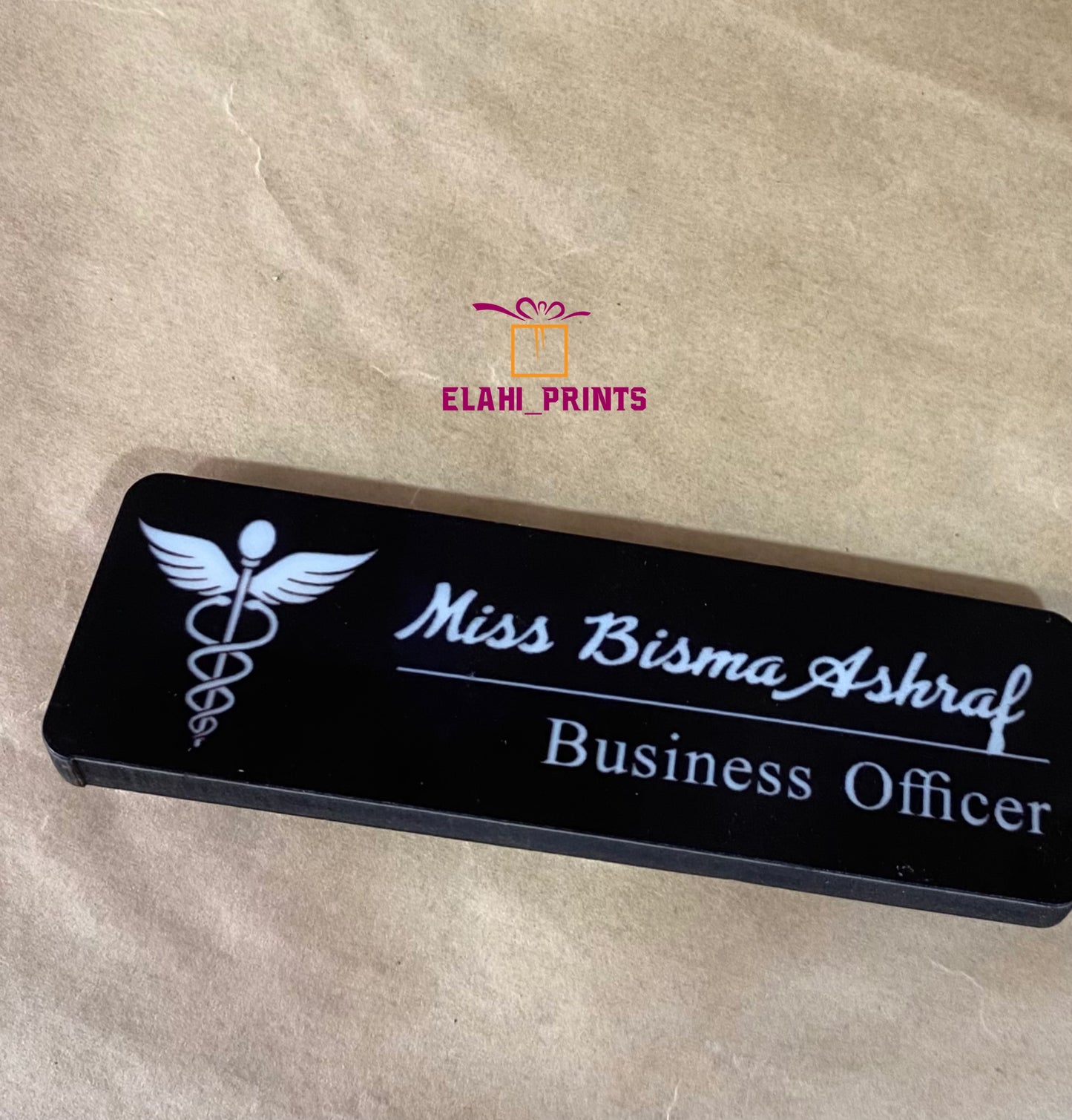 Customized Name Badge