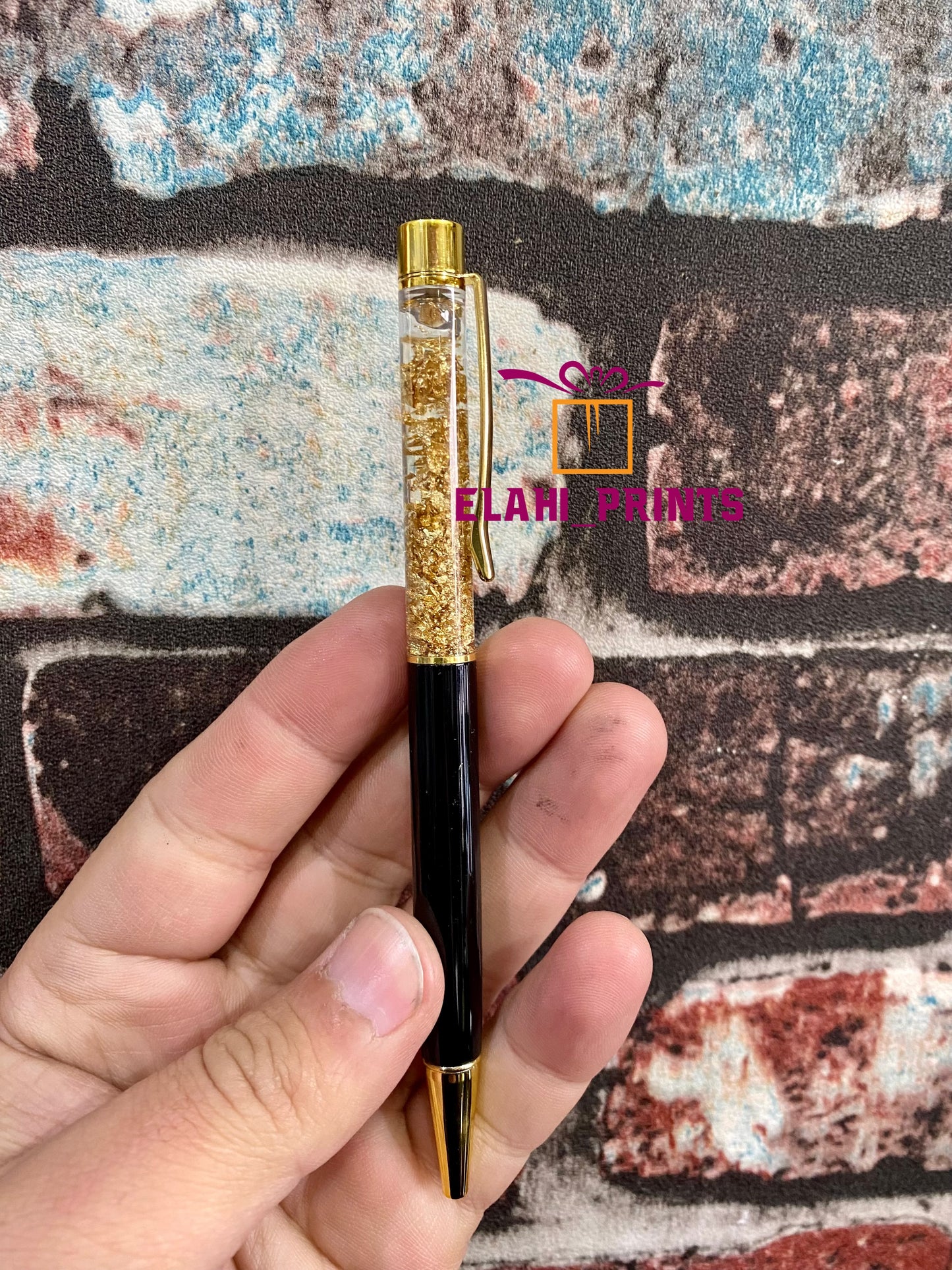 Gold Flake Pen